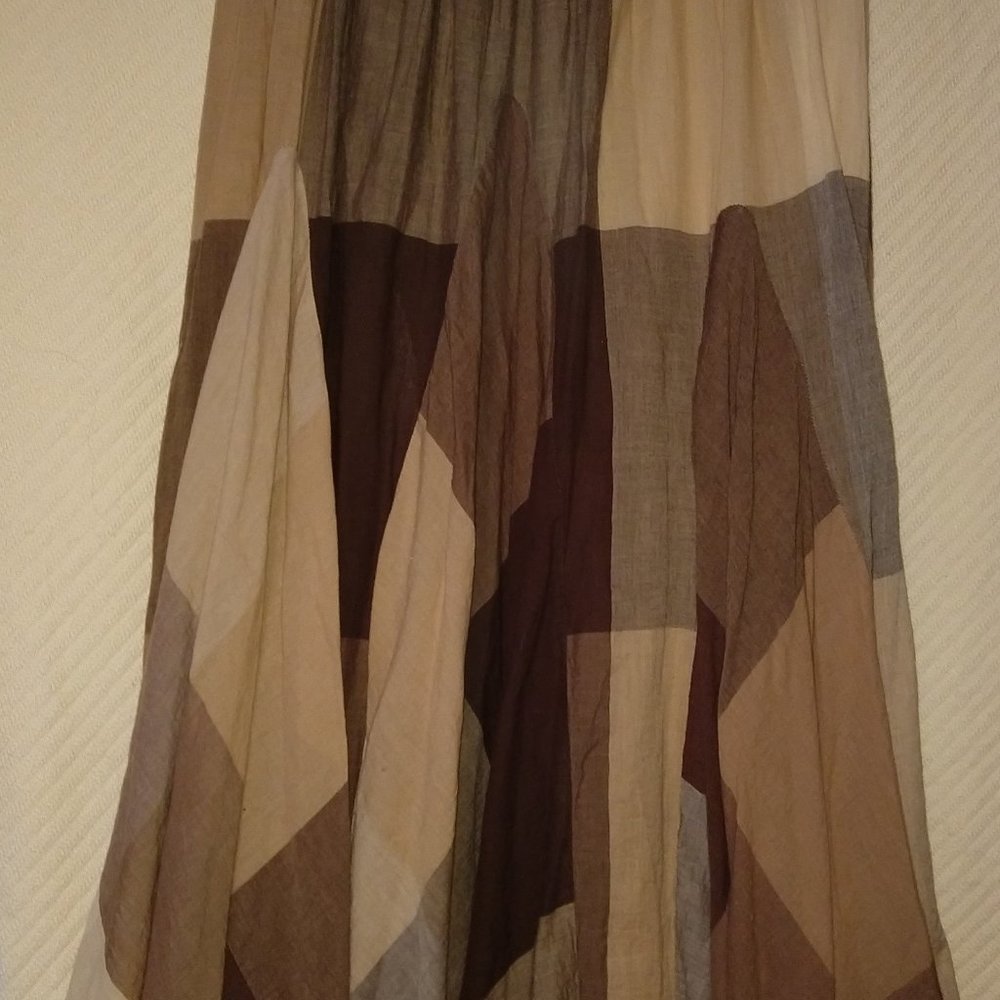 maxi layered skirt beautiful boho 20W long